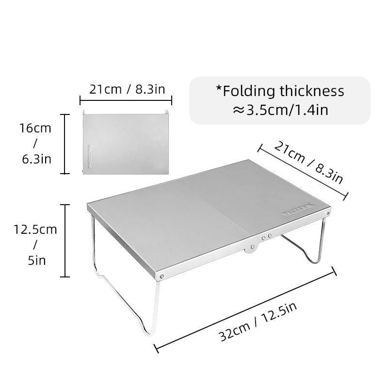Mesa plegable ultraligera