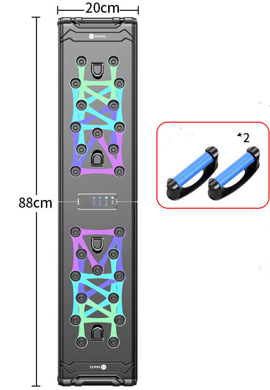 Multifunctional Bracket Men's Chest And Abdominal Muscle Training Equipment Push-up Board - Blue Force Sports
