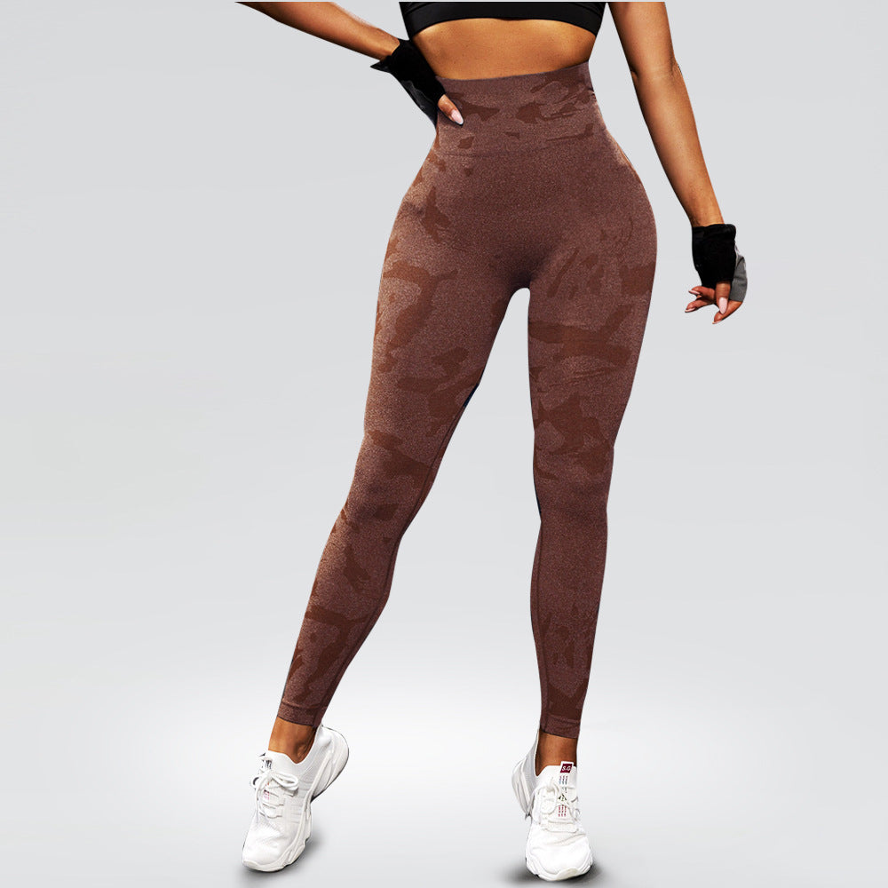 Yoga Pants High Waist Hip Lift Tights Sports Fitness - Blue Force Sports