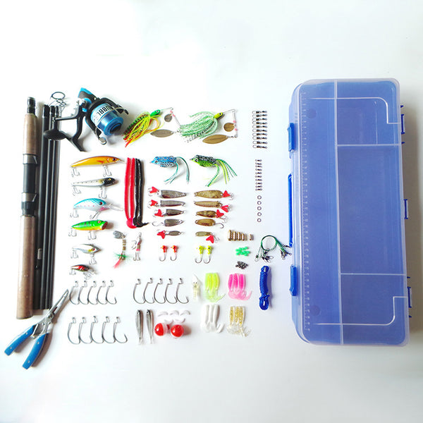 Portable Lure Rod Fishing Lure Box Set - Blue Force Sports