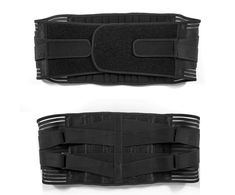 Breathable Abdomen Support Belt Compression Waist Fixed Training Belt - Blue Force Sports