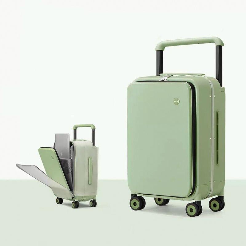 Luxury Wide Handle 20 Inch Carry-On Trolley Case