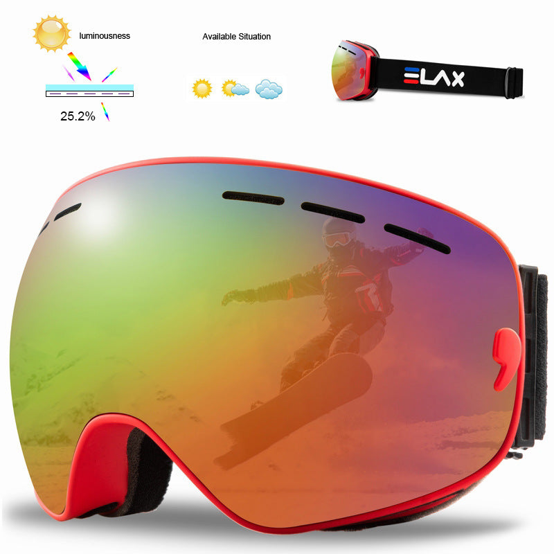 Outdoor Sports Comma Ski Goggles Big Sphere - Blue Force Sports