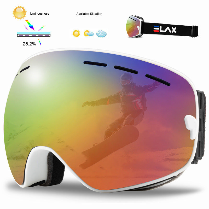 Outdoor Sports Comma Ski Goggles Big Sphere - Blue Force Sports