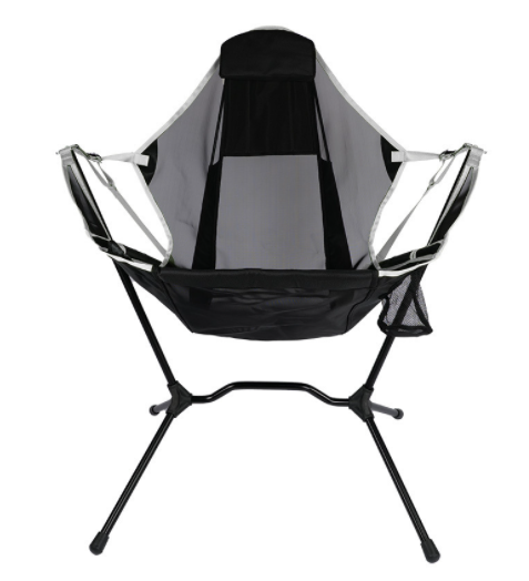Convenient Simple Aluminum Moon Chair With Aluminum Backrest - Blue Force Sports