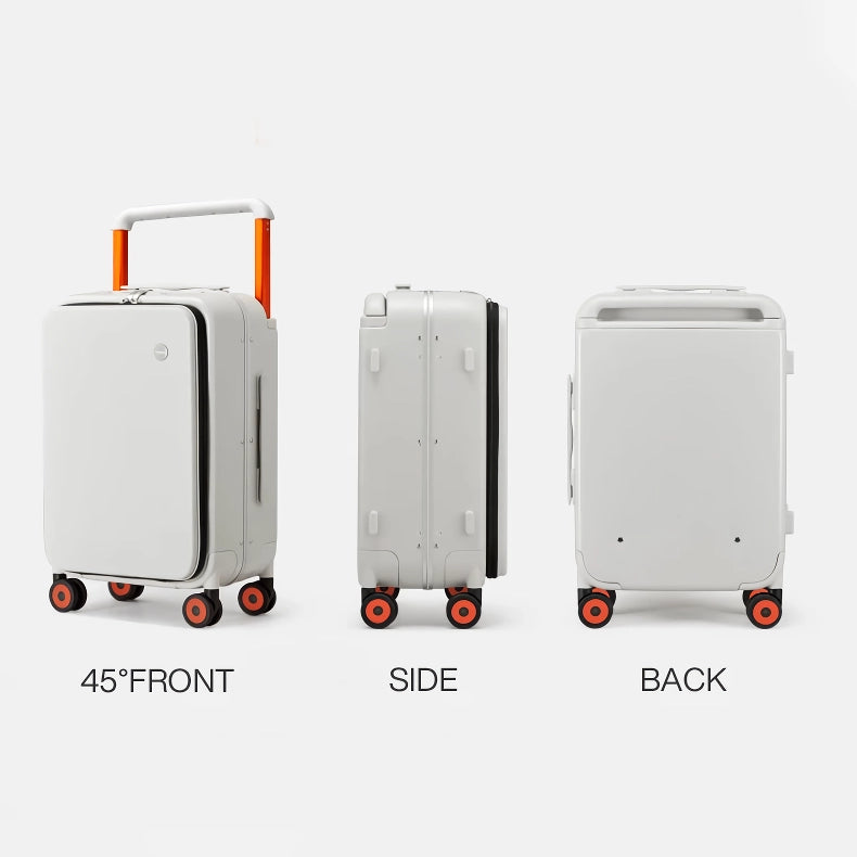 Luxury Wide Handle 20 Inch Carry-On Trolley Case