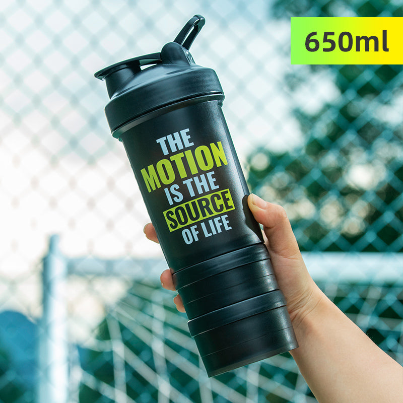 Tragbare Protein-Shaker-Flasche