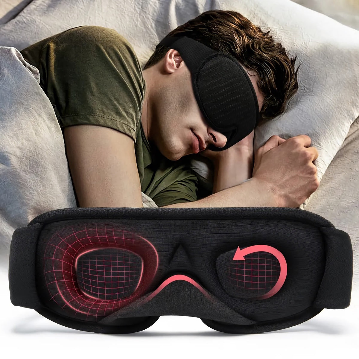 3D Schlafmaske