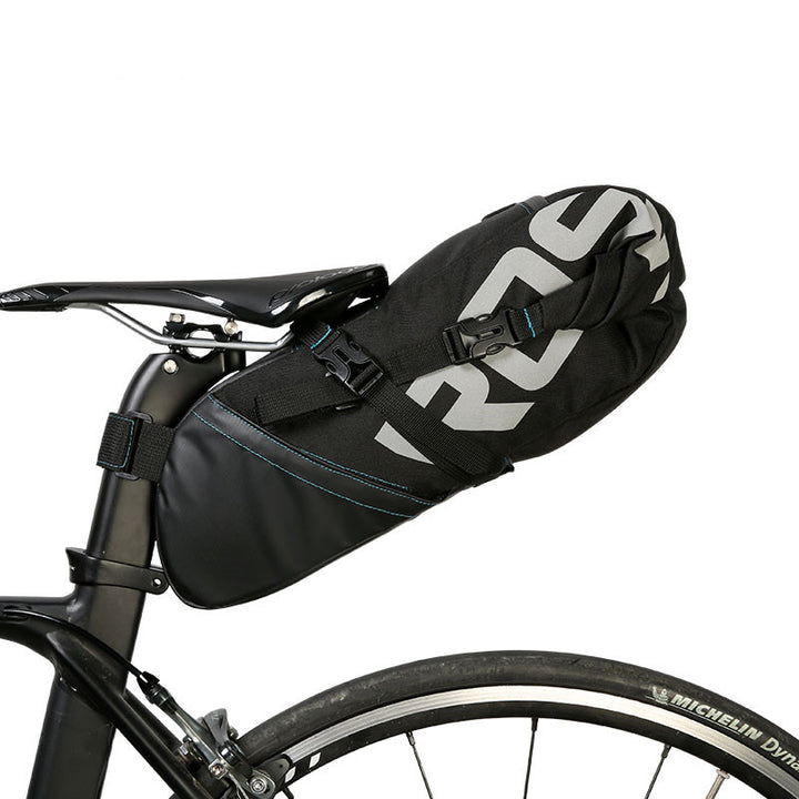 Waterproof large capacity saddle back seat bag - Blue Force Sports