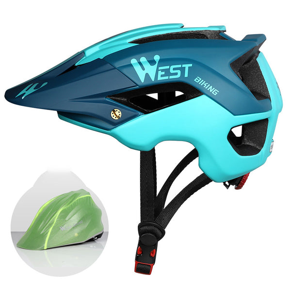Cycling Helmets For Men And Women Mountain Bike Helmets Hard Hats Riding - Blue Force Sports