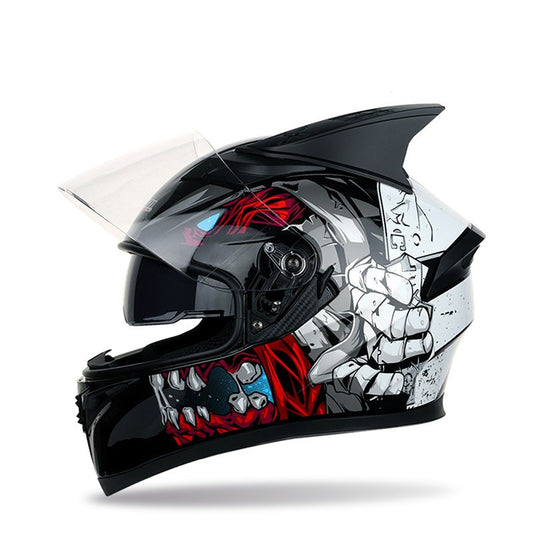 Four seasons corner motorcycle racing helmet - Blue Force Sports