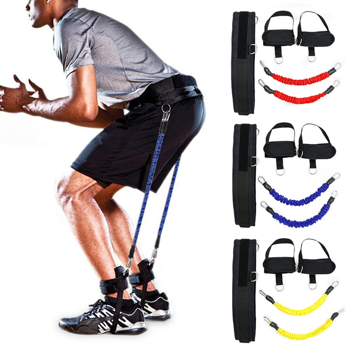 Resistance Training Belt Puller Leg Lower Limb Strength Multi-functional Sports Training Device Leg Agility Training - Blue Force Sports