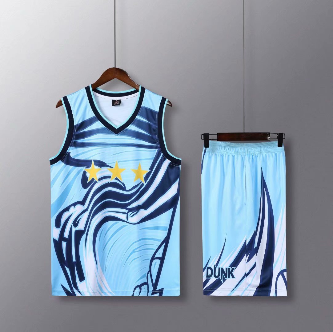 Camouflage basketball jacket - Blue Force Sports