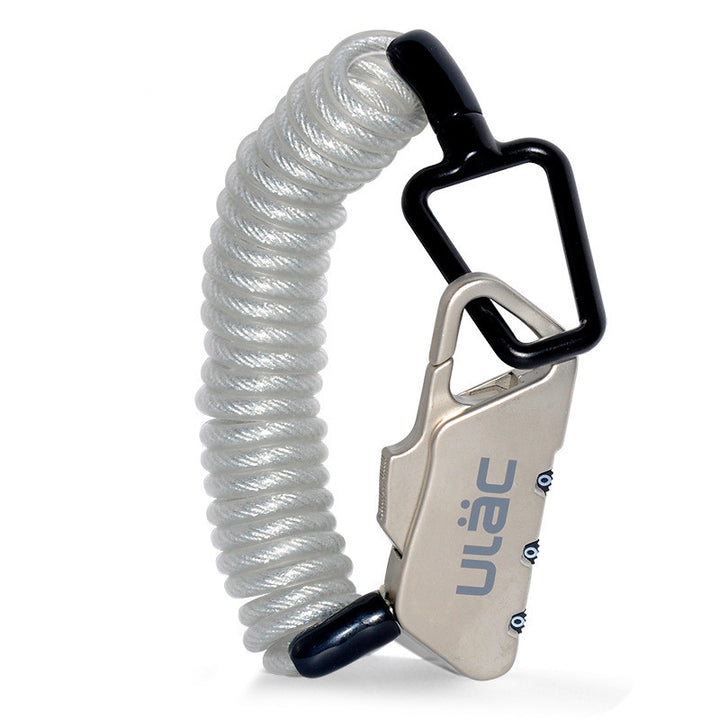 Universal Anti Theft Code Lock Rope for Motorcycle Helmet - Blue Force Sports