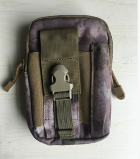Outdoor Sports Molle Tactical Pocket Male 5.5 6 Inch Waterproof Mobile Phone Bag - Blue Force Sports