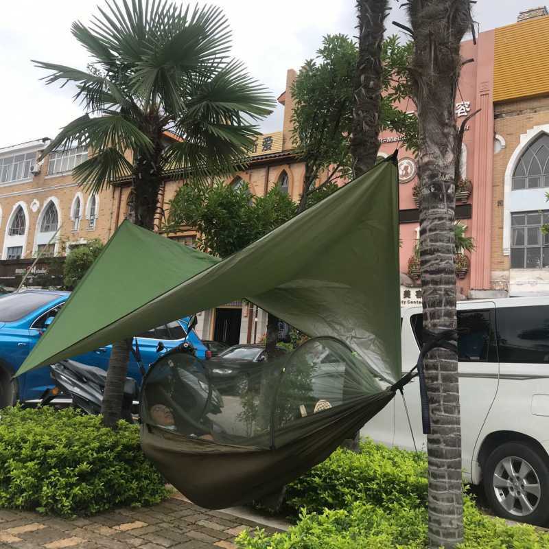 Camping Mosquito Net Hammock Package - Blue Force Sports