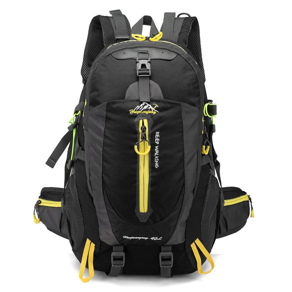40L Mountaineering Bag Hiking Camping Backpack Travel Backpack - Blue Force Sports