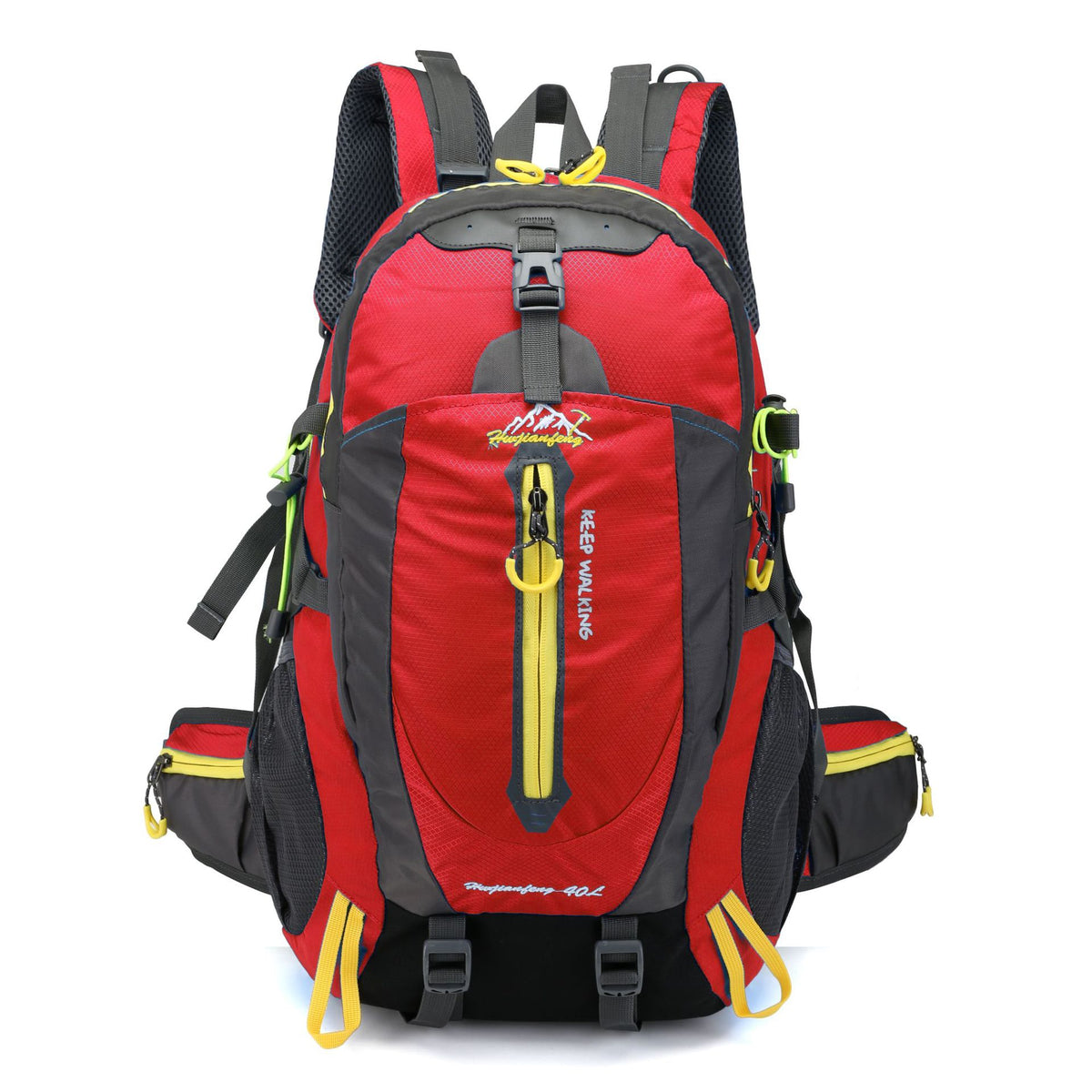 40L Mountaineering Bag Hiking Camping Backpack Travel Backpack - Blue Force Sports