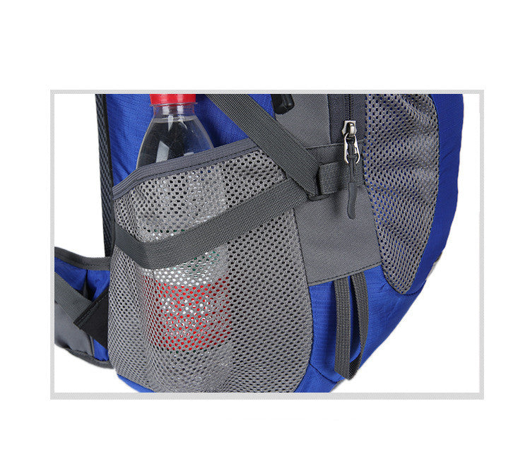 40L Mountaineering Bag Hiking Camping Backpack Travel Backpack - Blue Force Sports