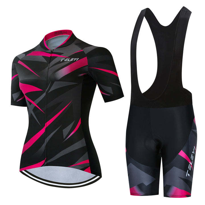 Summer Cycling Wear Short-sleeved Suit For Men And Women - Blue Force Sports