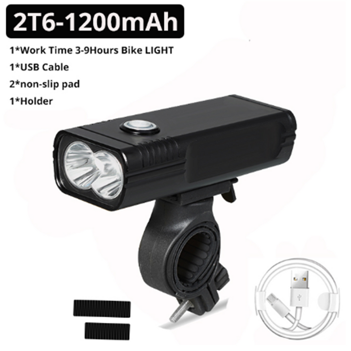 20000Lm Bicycle Light USB Rechargeable Waterproof Bike Light - Blue Force Sports