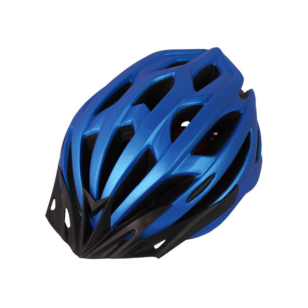 One-piece Mountain Bike Safety Helmet - Blue Force Sports