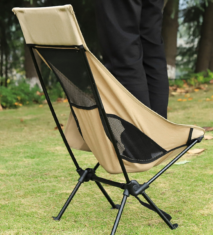 Outdoor Folding Chair Aluminum Alloy Ultra-Light And Portable - Blue Force Sports
