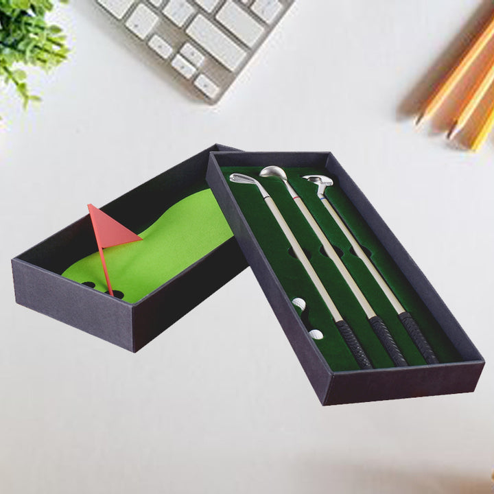 Cross-Border E-Commerce  Fun Stationery Gift Desktop Mini Green Practice Court Office Stationery - Blue Force Sports