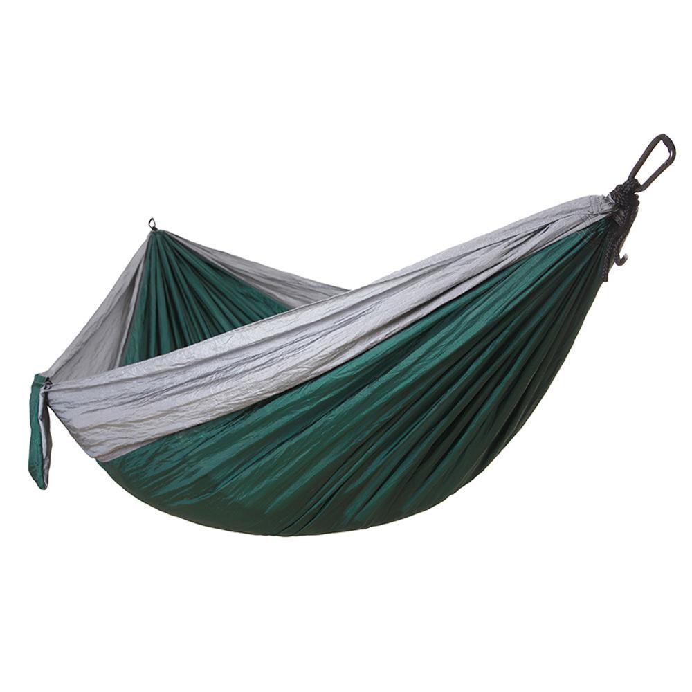 Backpacking Hammock Portable Nylon Parachute Outdoor Double Hammock - Blue Force Sports