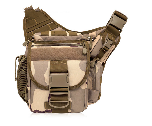 Outdoor Saddle Bag Photography Bag SLR Camera Bag Large Saddle Bag Shoulder Bag Messenger Bag - Blue Force Sports