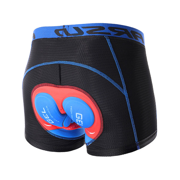 Cycling Men's Summer Cycling Pants Thick Silicone Cushion Breathable Quick-drying High Elastic - Blue Force Sports
