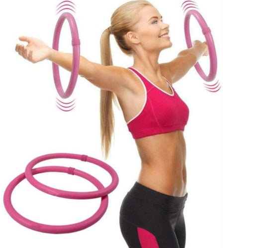 ArmHoop Massage Fat Burning Cellulite Yoga Fitness Exercise Equipment - Blue Force Sports