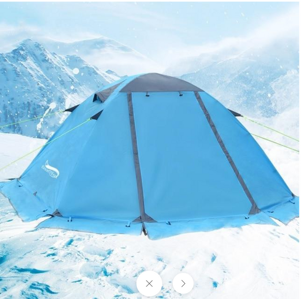 Desert Fox Outdoor Tent Camping Double Love Aluminum Tent - Blue Force Sports
