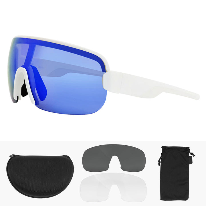 Outdoor Sports Bike Motorcycle Glasses Men And Women Sports Goggles Sunglasses Riding Glasses Equipment - Blue Force Sports