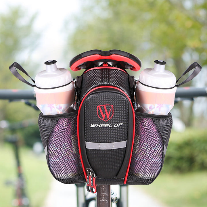 Bicycle Tail Bag, Water Bottle Bag, Waterproof Bicycle Mobile Phone Bag, Riding Bag, Bicycle Bag, Back Seat Bag - Blue Force Sports