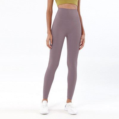 Women Double-Sided Sanded Yoga Pants - Blue Force Sports