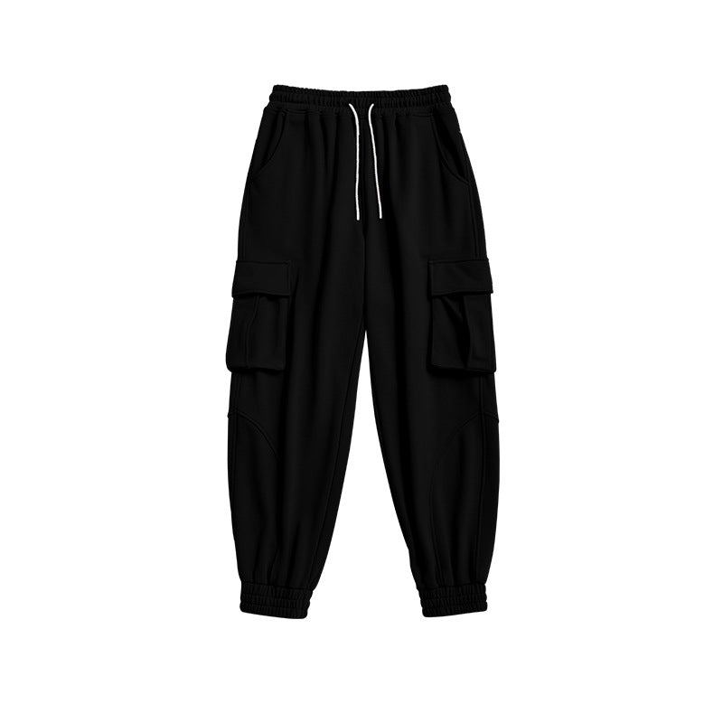 Solid Color Overalls, Knit Pants, All-match Trousers, Women's Sports Pants - Blue Force Sports