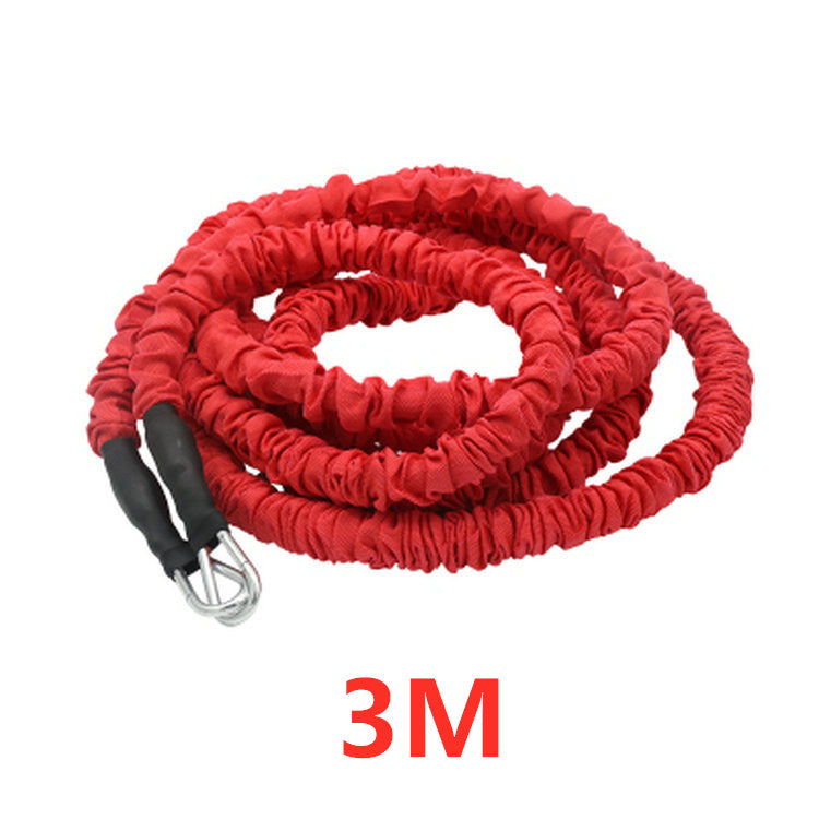 Double resistance band pull pull rope stretch track and field track and field race force explosive jump - Blue Force Sports