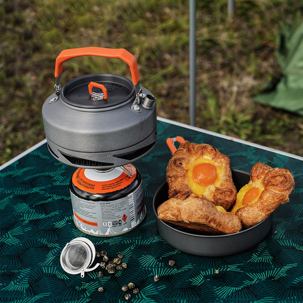 Outdoor Cookware, Portable Camping Cookware, Picnic Heat Collection Set - Blue Force Sports