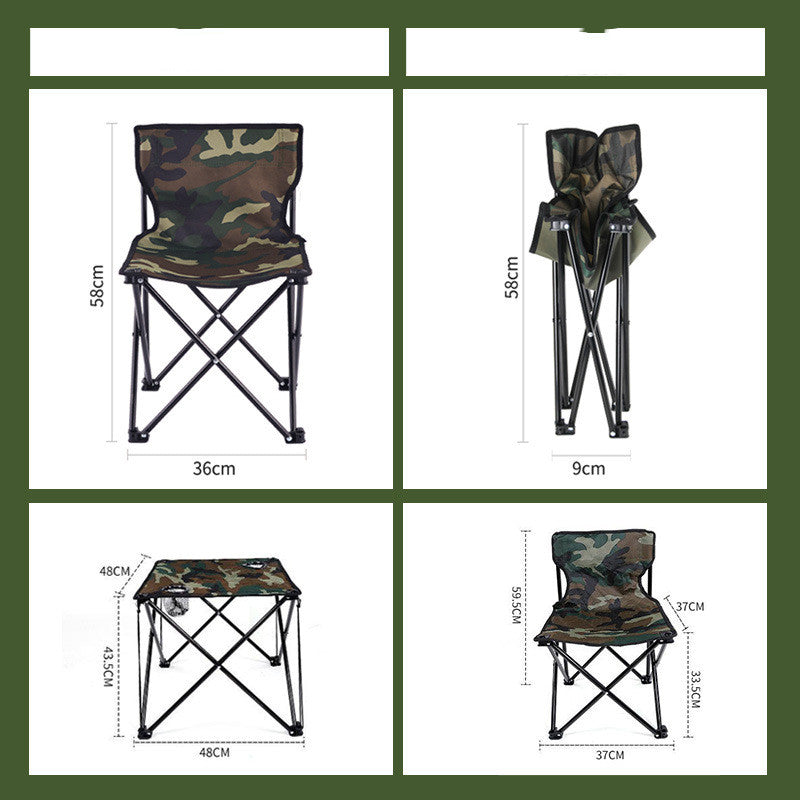 Outdoor Portable Folding Tables And Chairs - Blue Force Sports