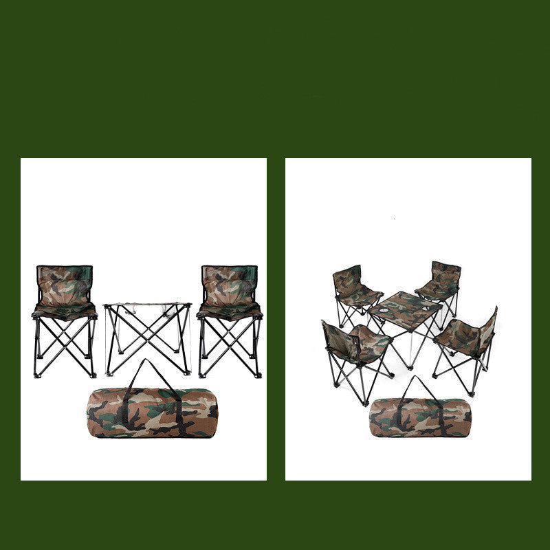 Outdoor Portable Folding Tables And Chairs - Blue Force Sports