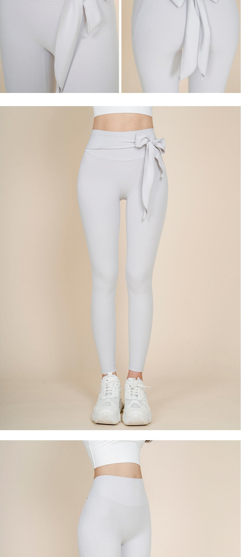 Nude Sports Yoga Wear Trousers Korean Fashion Quick-drying Stretch Fitness Yoga Pants Women - Blue Force Sports