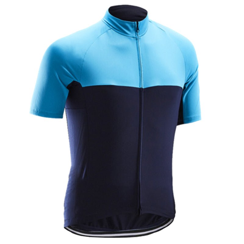 Road And Mountain Bike Cycling Jerseys Men's Tops Spring And Summer Cycling Jerseys - Blue Force Sports