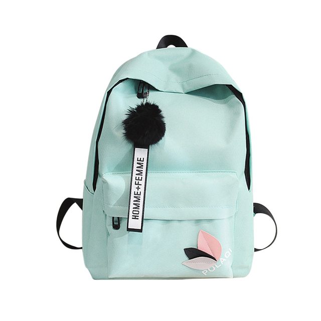 High Quality Women's Canvas Backpack School Bag For Girls - Blue Force Sports