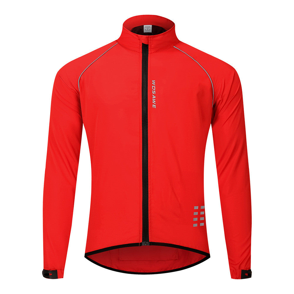 Water repellent windbreaker for cycling mountaineering - Blue Force Sports