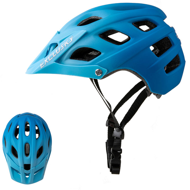 Outdoor Bicycle Helmet In-mold Road Mountain Bike Helmet - Blue Force Sports