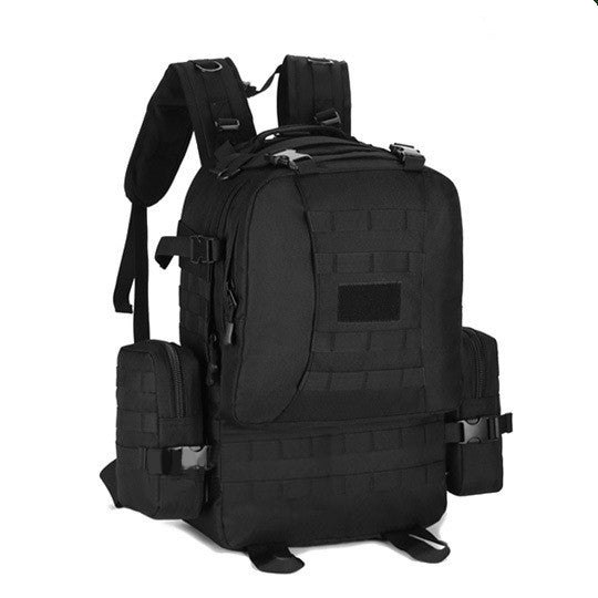 50L outdoor backpack backpack camping travel backpack combination large capacity backpack luggage bag - Blue Force Sports