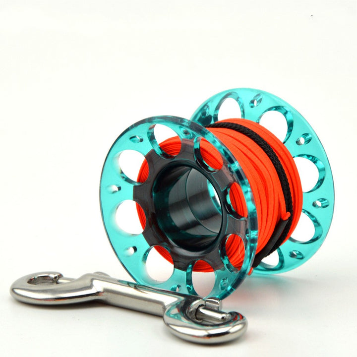 Plastic wire wheel + double end hook rope releasing device - Blue Force Sports