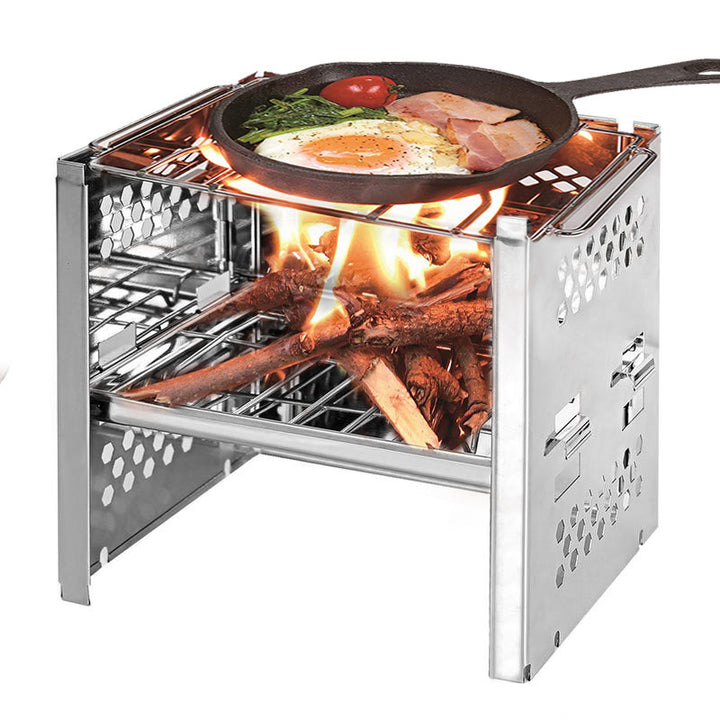 Firewood stove mini barbecue - Blue Force Sports