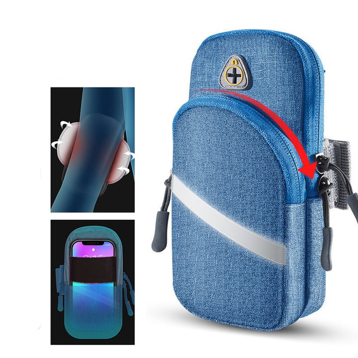 Running mobile phone arm bag - Blue Force Sports